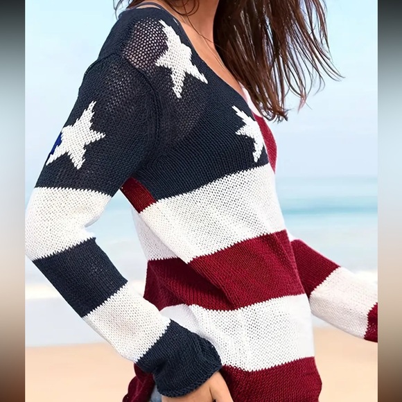 USA Flag Top - Picture 3 of 5